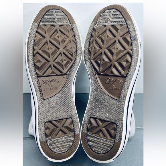 Converse 562036F Womens CTAS High Top Sneakers Polka Dot Pure Platinum Sz 5M EXC - Picture 13 of 15